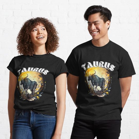 Zodiac Taurus Sign Classic T-Shirt