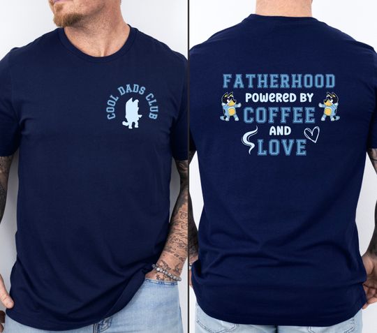 Cool Dads Club BlueyDad Shirt, Bandit Heeler Shirt