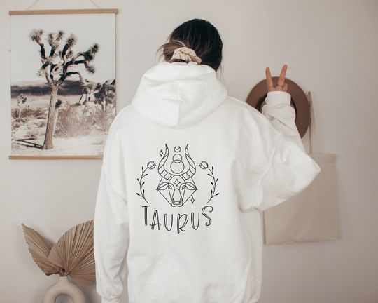 Taurus Hoodie, Taurus Gifts, Taurus Birthday Gifts