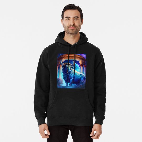 Taurus Astrology Pullover Hoodie, Gifts for Taurus