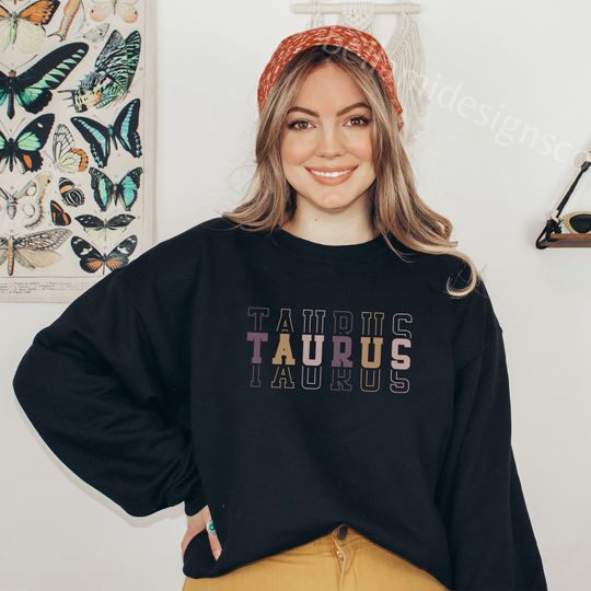 Taurus Sweatshirt, Zodiac Sweatshirt, Constellation Sweatshirt