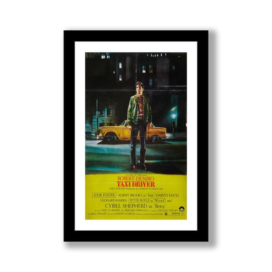 Taxi Driver Movie Vertical Poster