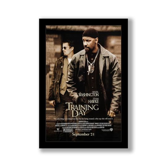 Training Day Movie Poster, Hot Movie Poster