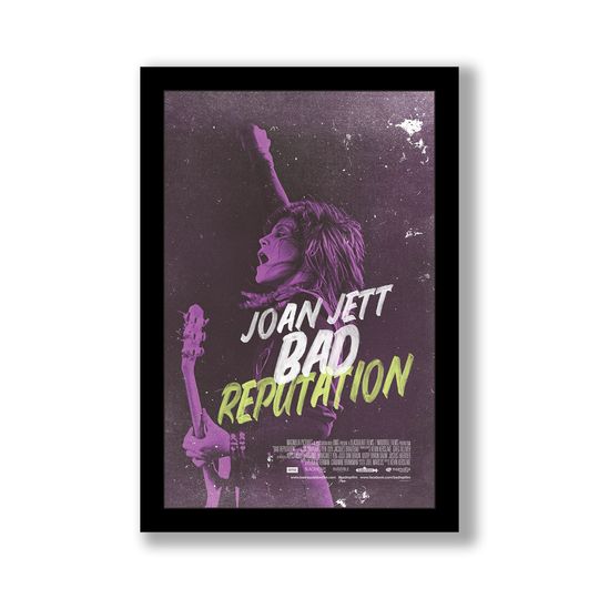 Joan Jett Bad Reputation Movie Poster, Hot Movie Poster