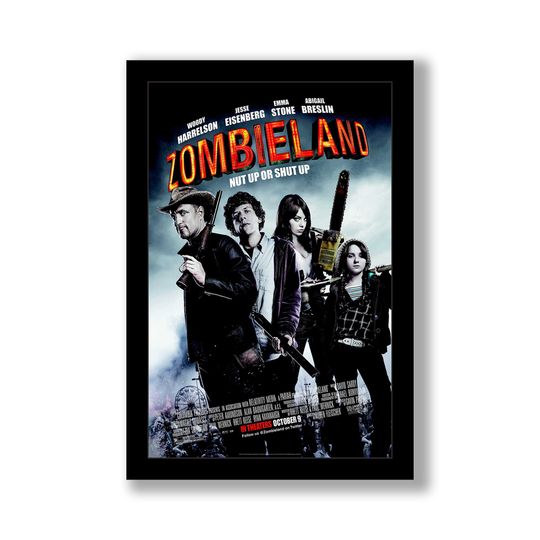 Zombieland Movie Poster, Hot Movie Poster