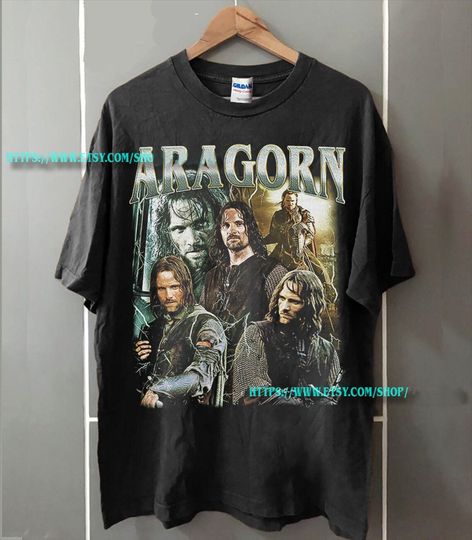 Aragorn Unisex Shirt | Aragorn Vintage 90' Shirt | Aragorn Classic Vintage Bootleg Shirt | Aragorn Graphic Tee Unisex