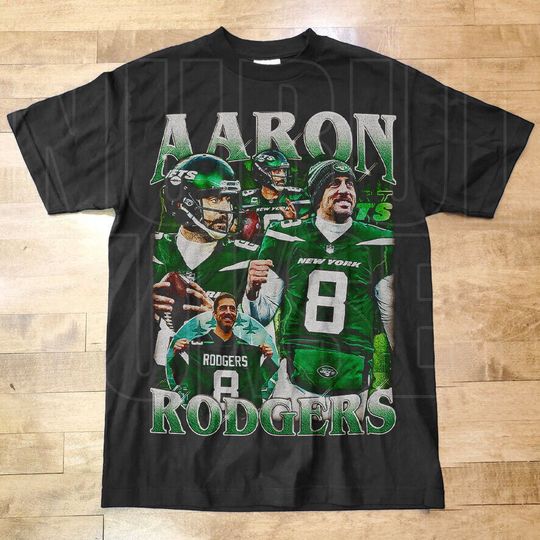 Vintage Style Aaron Rodgers T Shirt, Aaron Rodgers Bootleg Shirt, American Football Shirt, Football Fan Gifts