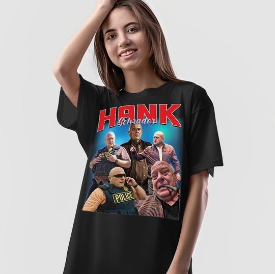 Hank Schrader T shirt, Breaakingg Bad Fan Tshirt, Marie Schrader Shirt, Heisenberg