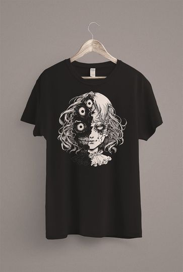 Victorian Gothic Ghost Girl T-Shirt | Horror Gore Shirt | Halloween Clothing | Spooky Season