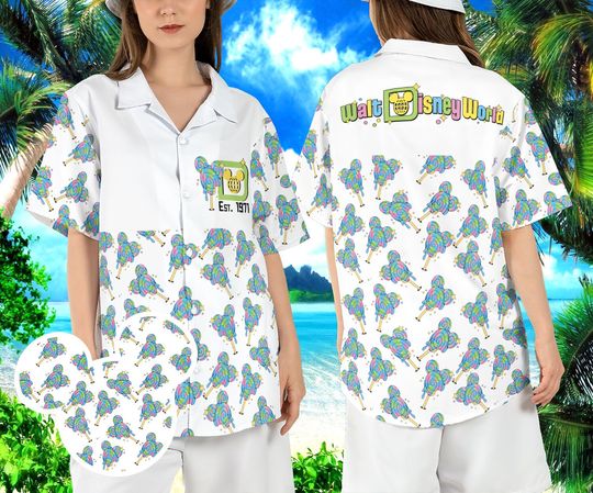 Mickey Mouse Lollipop Hawaiian Shirt