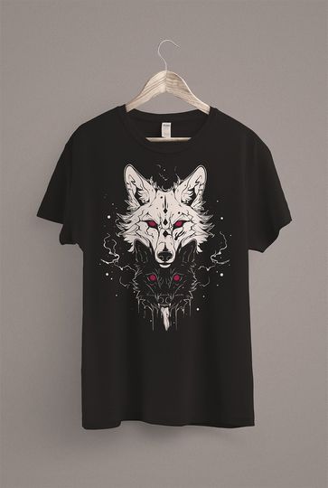 Horror WereWolf T-Shirt | Wolf Shirt | Grunge Clothing | Lycanthropy | Gothic Witchy Punk T shirt | Horror Tee
