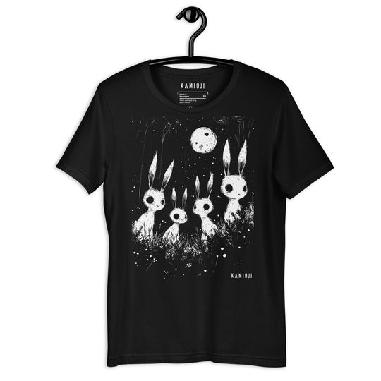 Weird Bunny Shirt Creepy Cute Weirdcore Gothic Clothes Dark Cottagecore Alternative Clothing UNISEX 2XL 3XL 4XL 5XL