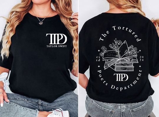 The Tortured Poets Department Double Sided Shirt