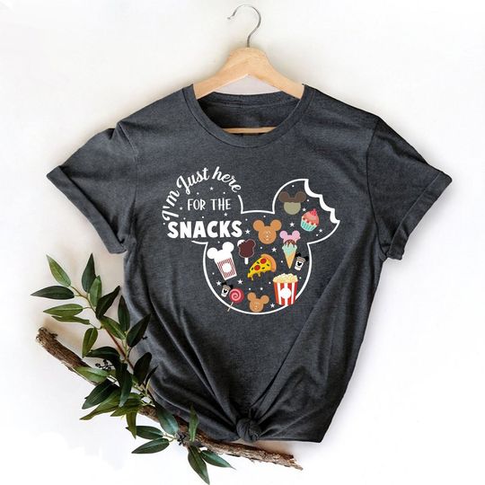 Disney Snacks Coffee Shirt, Disney For The Snacks Shirt With Fun Doodles, Disney Trip Shirt