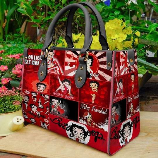 Betty Boop Vintage Leather Handbag