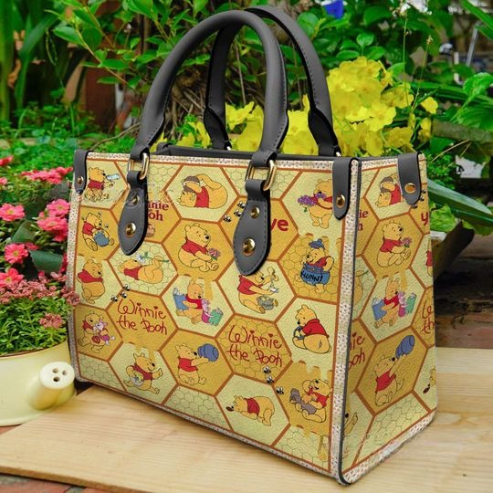 Winnie The Pooh Vintage Leather Handbag