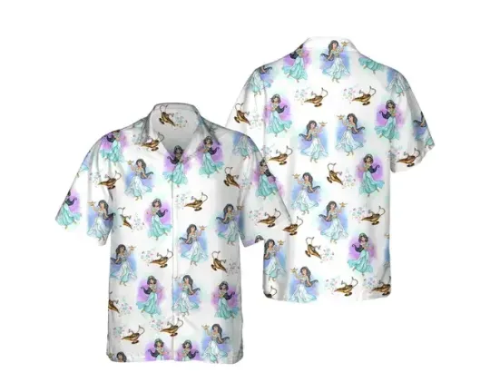 Disney Jasmine Princess Hawaiian Shirt