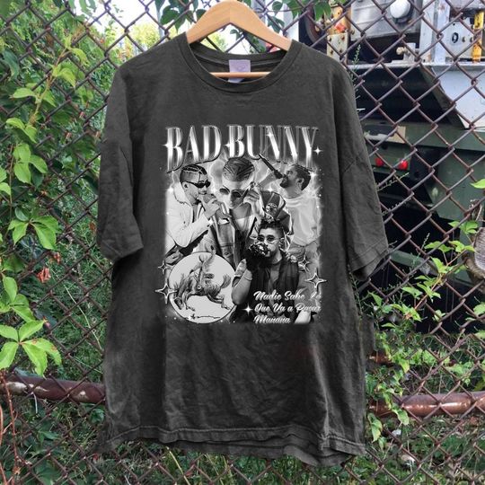 Bad Bunny Benito Album Shirt, Bad Bunny Tour 2024 Shirt, Bad Bunny Shirt, Bad Bunny Graphic Merch