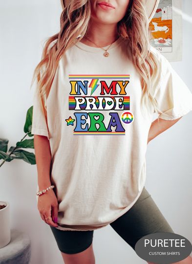In My Pride Era Shirt, LGBTQ+ Pride Month Shirt, Proud Ally Shirt