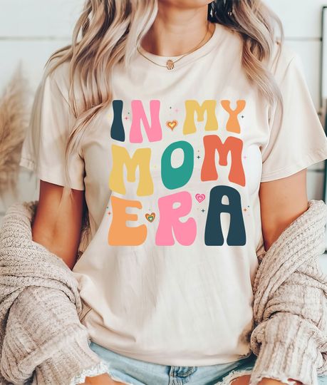 In My Mom Era Shirt, Retro Mom Shirt, Mothers Day's T-shirt, Mom's Gifts
