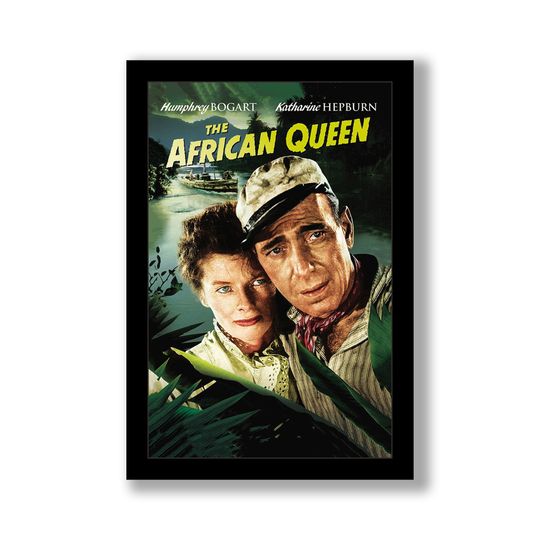 The African Queen Movie Poster, Hot Movie Poster