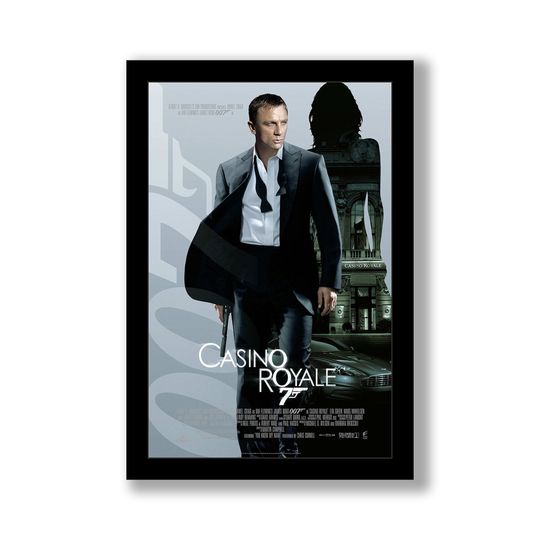 James Bond Casino Royale Movie Poster, Hot Movie Poster