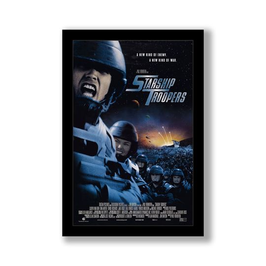 Starship Troopers Movie Poster, Hot Movie Poster