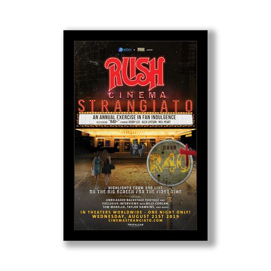 Rush: Cinema Strangiato Movie Poster, Hot Movie Poster
