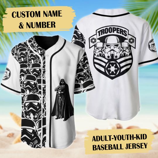 Main Army Baseball Jersey, Cartoon Movie Baseball Jersey, Galaxy Jersey Shirt