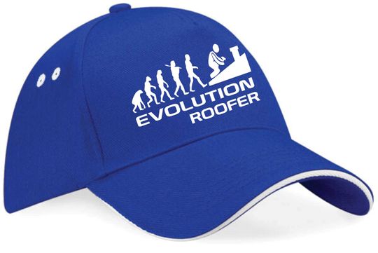 Evolution Of A Roofer Baseball Cap - Gift for father's day