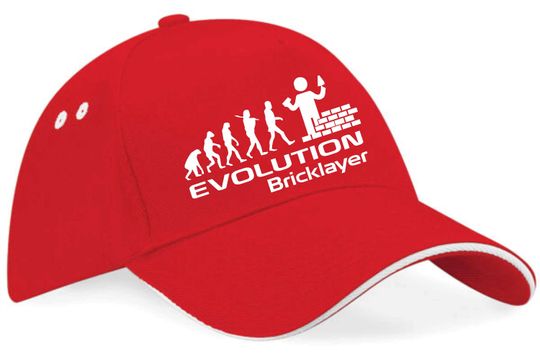 Evolution Of A Bricklayer Baseball Cap - Gift for father's day