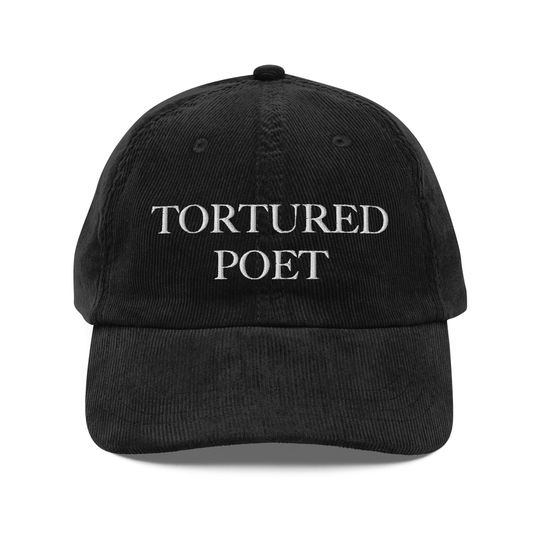 Tortured Poet Baseball Cap, Taylor merch