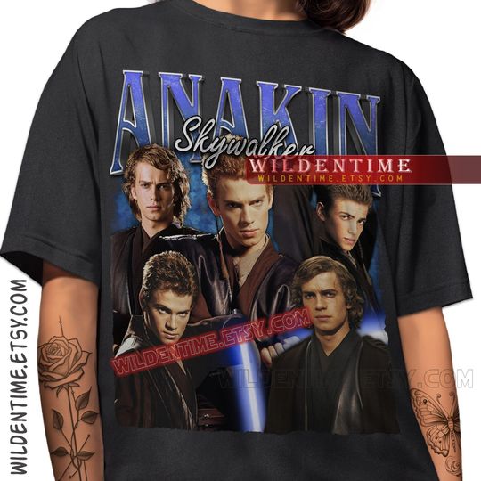 Anakin Skywalker Shirt, Anakin Skywalker Vintage 90' Shirt