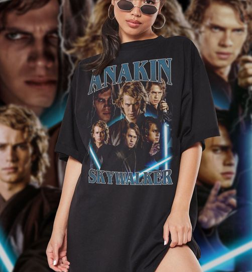 Anakin Skywalker Shirt, Anakin Skywalker Vintage 90s