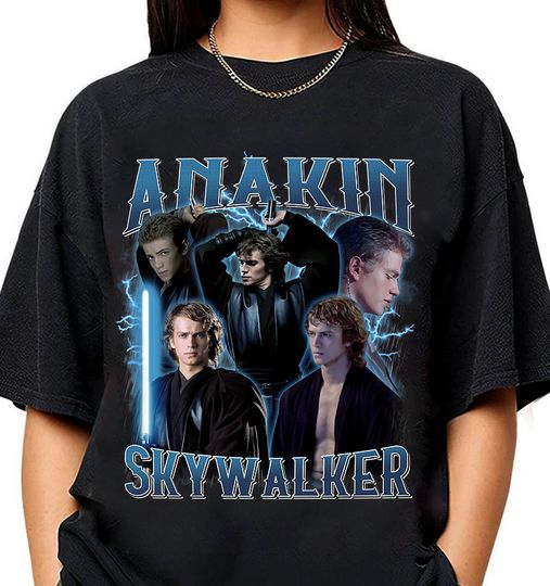 Anakin Skywalker Shirt | Anakin Skywalker Vintage 90'