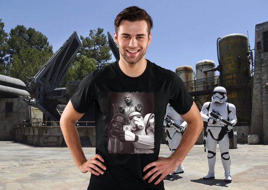 Darth Vader Stormtrooper Selfie Shirt, Disney Star Wars Shirt