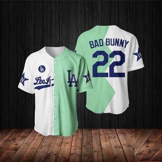 Bad Bunny Baseball Jersey Shirt Summer Beach Gift 4, Baseball Jersey Shirt