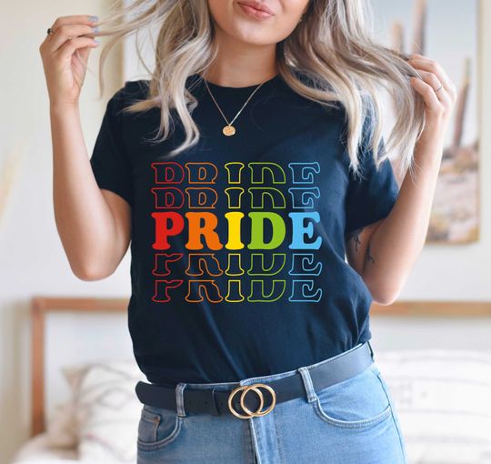 Pride Gay Pride Cat Shirt, LGBT Shirt, Pride Shirt, Rainbow Pride Shirt, Lesbian Shirt, Can't Think Straight Shirt, Gay Pride LGBTQ Tee