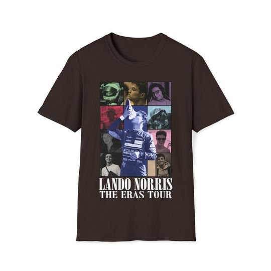 Lando Norris The Eras Unisex Softstyle T-Shirt