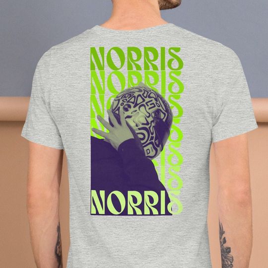Lando Norris 4 T-Shirt, Motorsport Fan Gift, Formula One Unisex