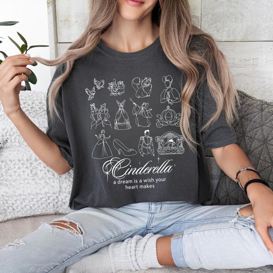 Cinde Princess Shirt, Cinde and Co Shirt, Cinde's Sewing Club Shirt