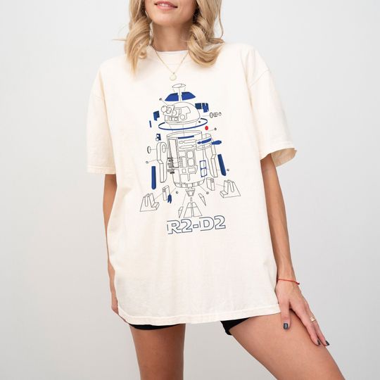 Star Wars R2D2 Vintage Disney Star Wars Shirt