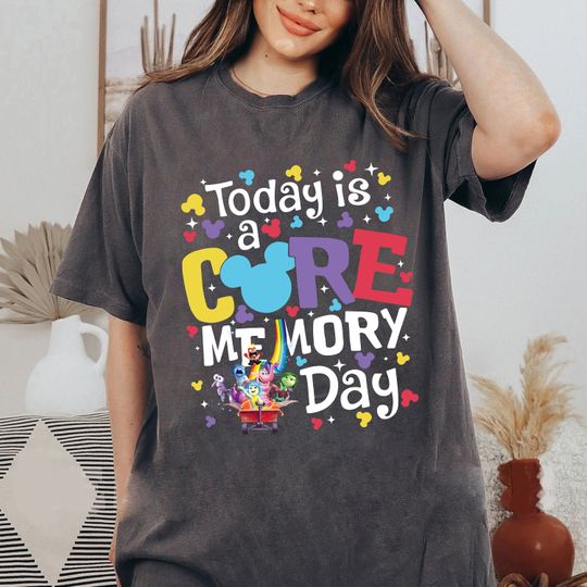 Today Is A Core Memory Day Inside Out Characters Disney T-shirt