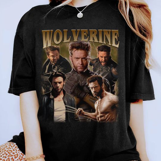 Vintage Wolverine t shirt Logan Xmen Shirt