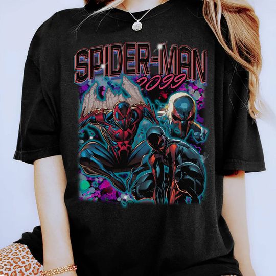 Vintage Miguel O'Hara Shirt | Spider Man Across the Spider Verse