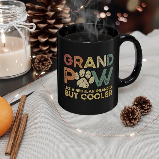 Grandpa Coffee Mug, Grandpa Mug, Dog Grandpa Mug, Dog Grandpa Gift