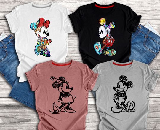 Mickey Shirt, Disney Trip Shirt, Disney Characters Shirt