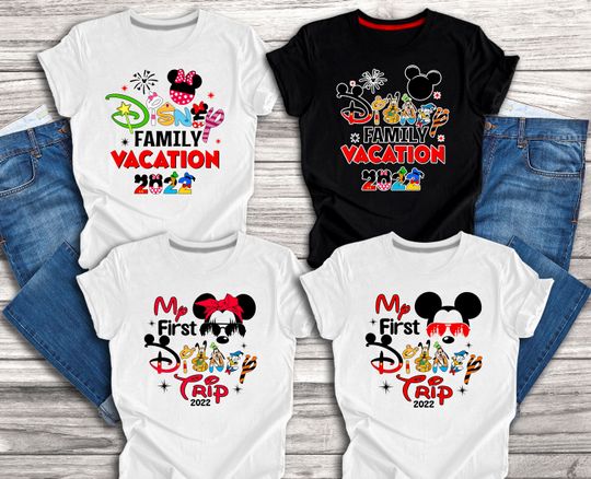 My first Disney trip shirt, Family Disney Vacation Shirt