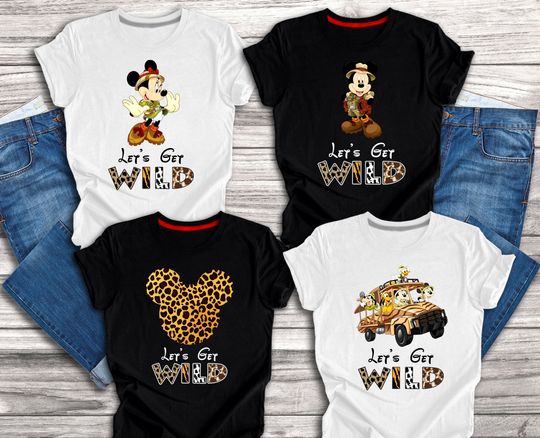Let's Get Wild Shirt, Animal Kingdom Shirt