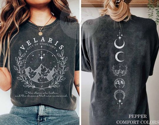 Velaris City Of Starlight Vintage T-shirt, Vintage T-Shirt for Women